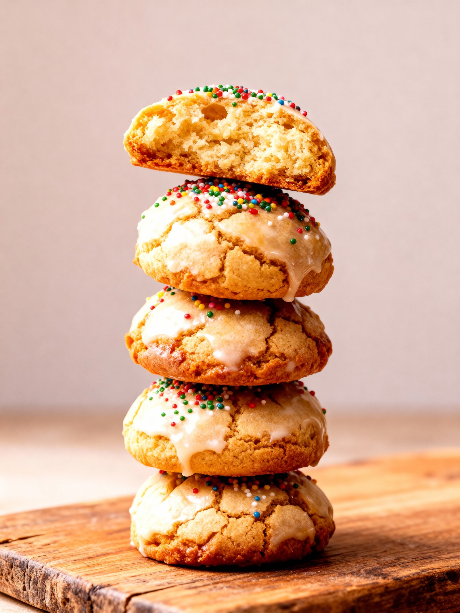 Italian Christmas Cookies finished