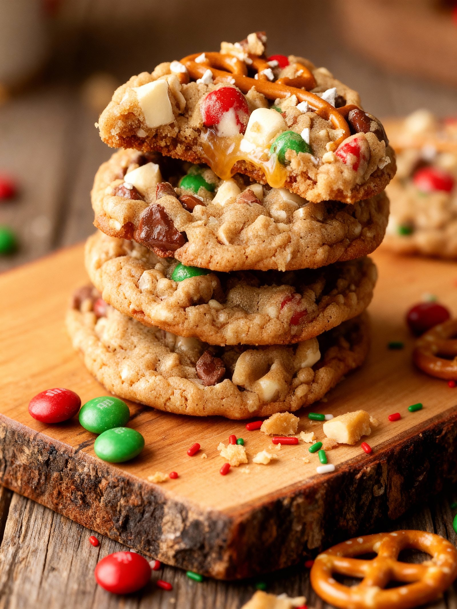 Kitchen Sink Christmas Cookies finished