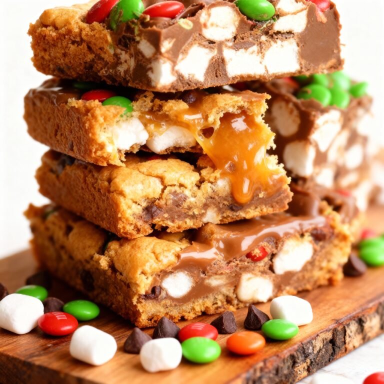 M&M Marshmallow Dream Bars Recipe