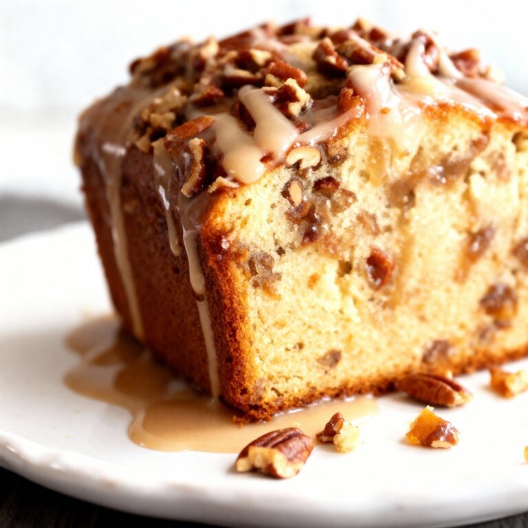 Pecan Praline Buttermilk Pound Cake Recipe