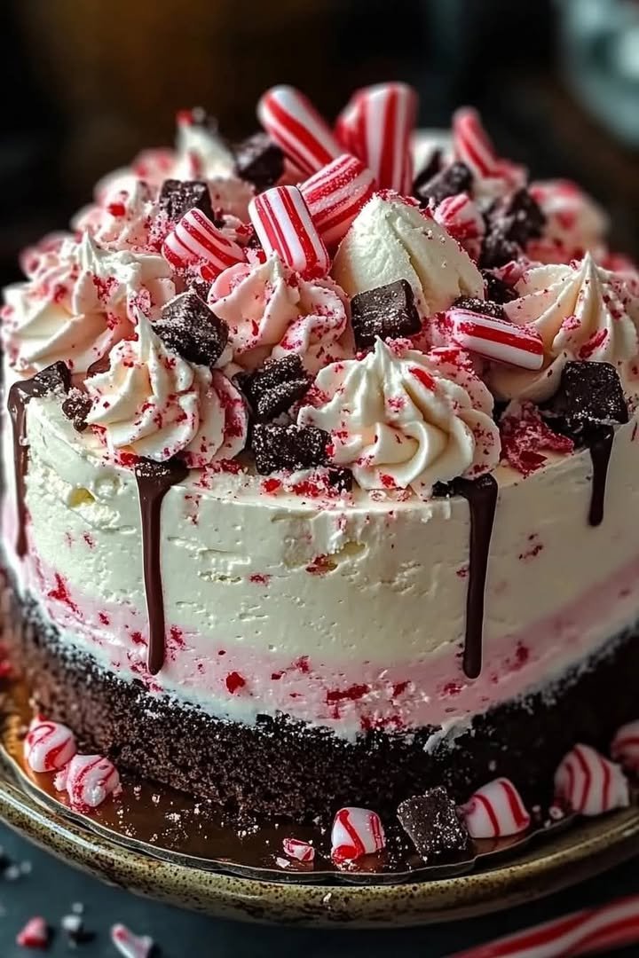 Peppermint Ice Cream Cake Recipe ingredients