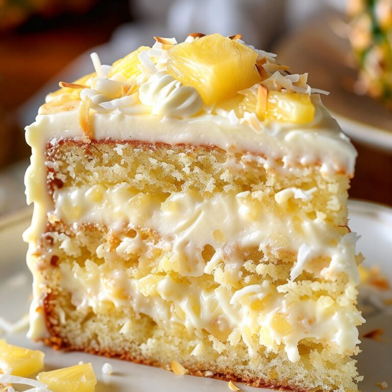 Pineapple Coconut Dream Cake Recipe