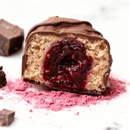 Raspberry Chocolate Truffles Recipe - hurryupmeals