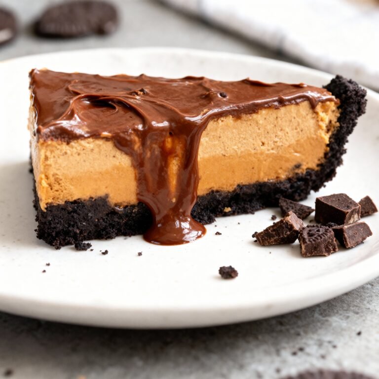 Tarte au Beurre de Cacahuète et au Chocolat Oreo Recipe