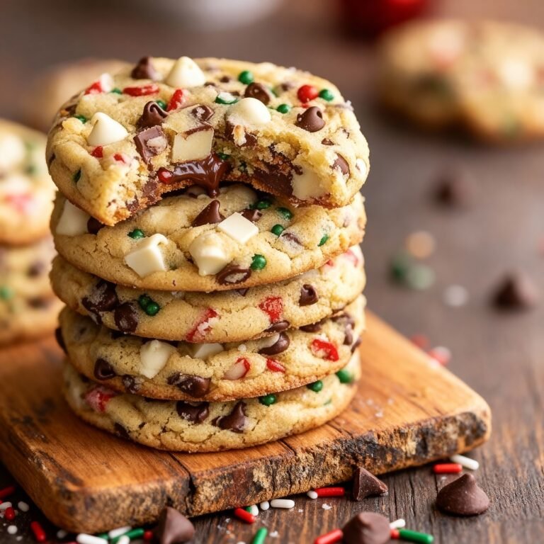 Winter Wonderland Chocolate Chip Christmas Cookies Recipe