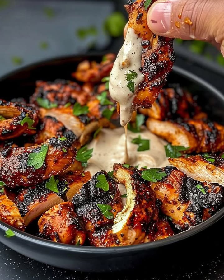 Chicken Shawarma With Creamy Garlic Sauce Recipe