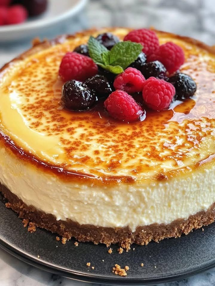 Crème Brûlée Cheesecake Recipe
