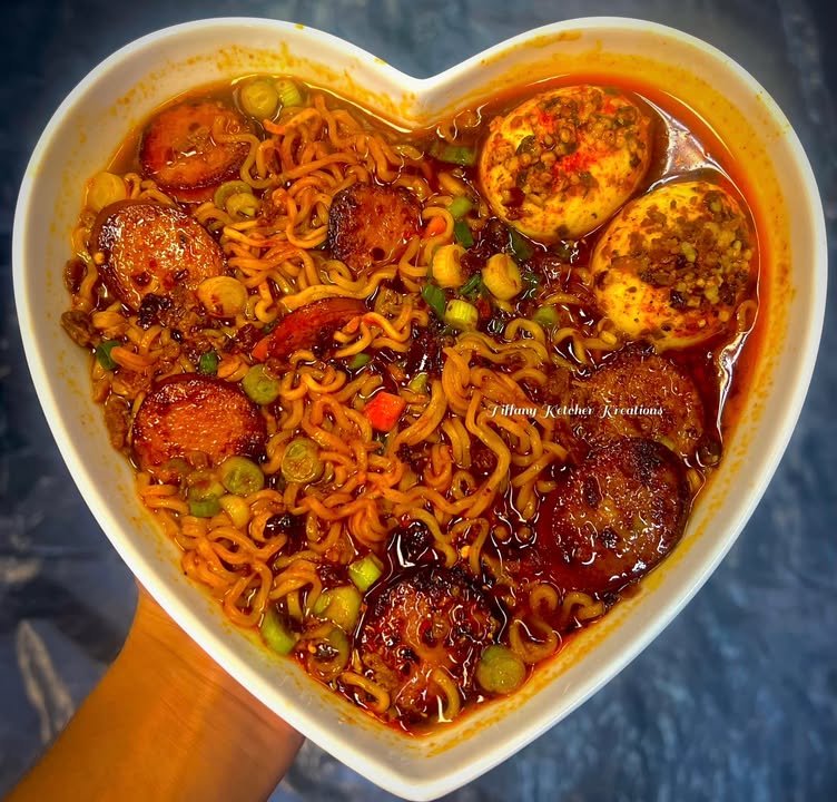 Jalapeno Cheddar Andouille Sausage Ramen Recipe