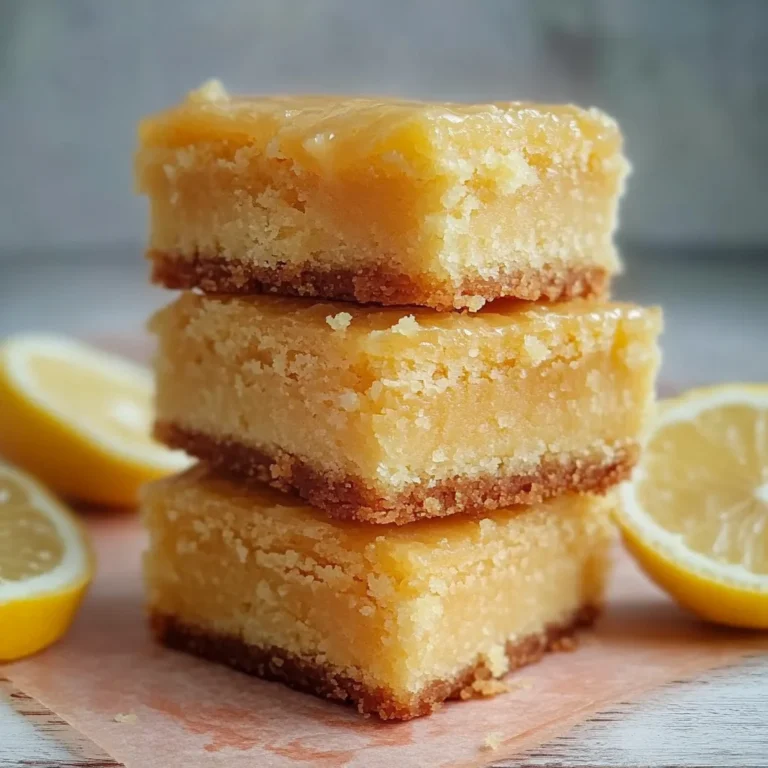 Amazing Lemon Brownies Recipe
