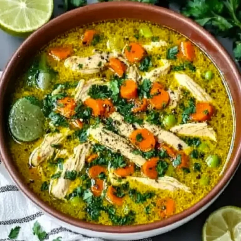 Anti Inflammatory Turmeric Chicken Soup Recipe