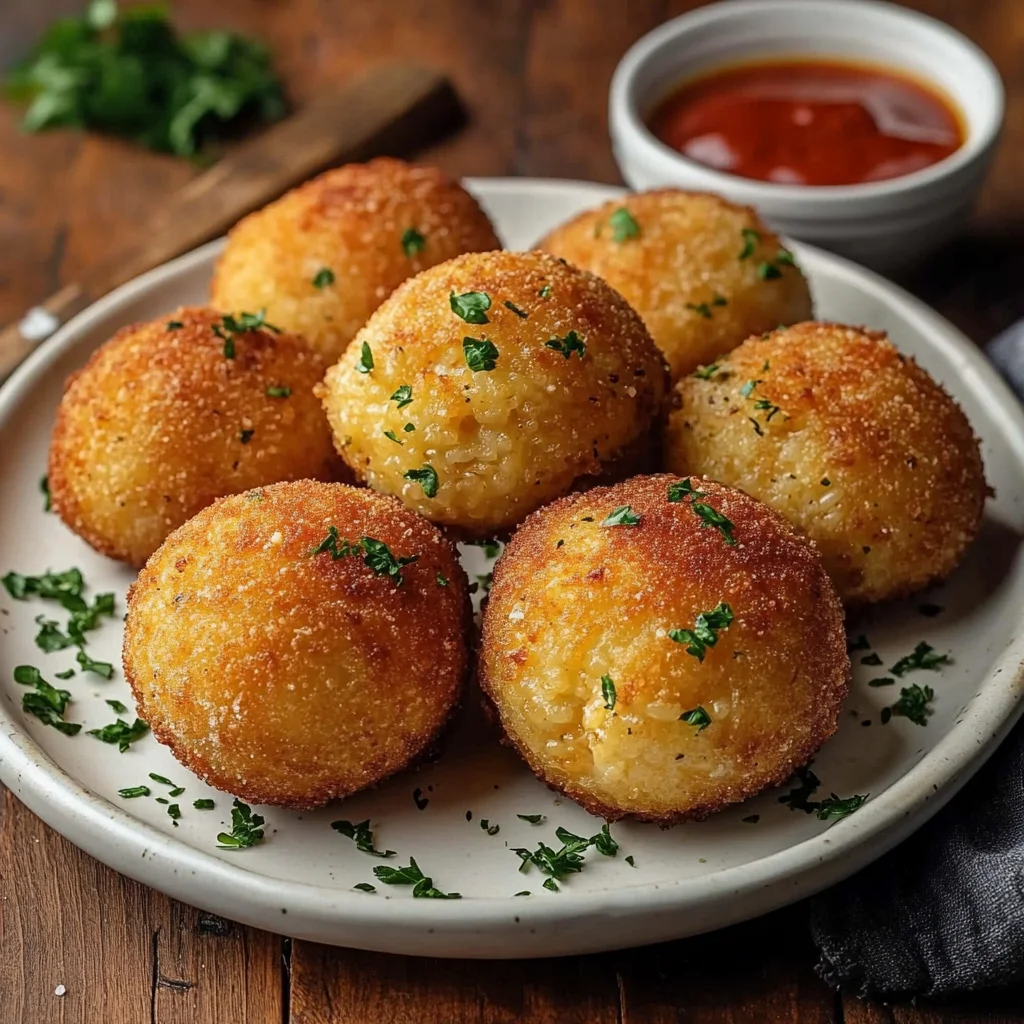 Authentic Baked Arancini Recipe - Easy Italian Rice Balls step by step
