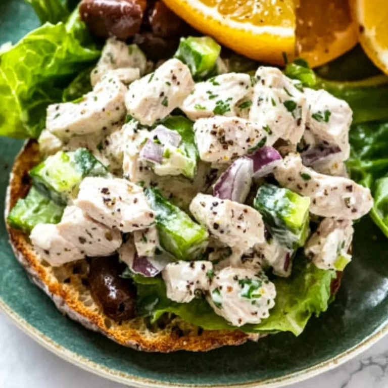 The BEST Healthy Chicken Salad Recipe