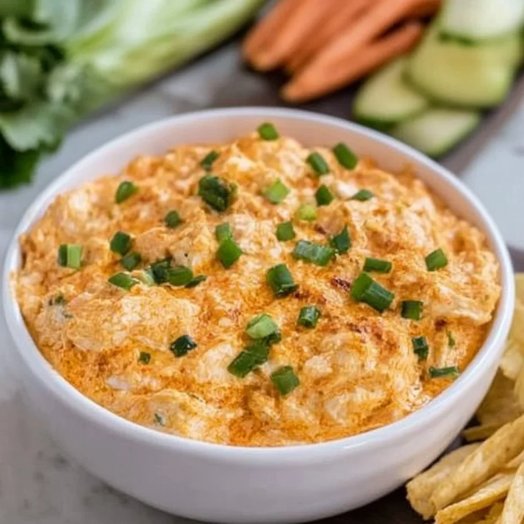 Crockpot Buffalo Chicken Dip image-3