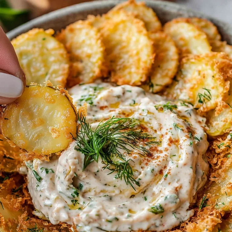 Easy Fried Pickle Dip Recipe (Dairy-Free Option)