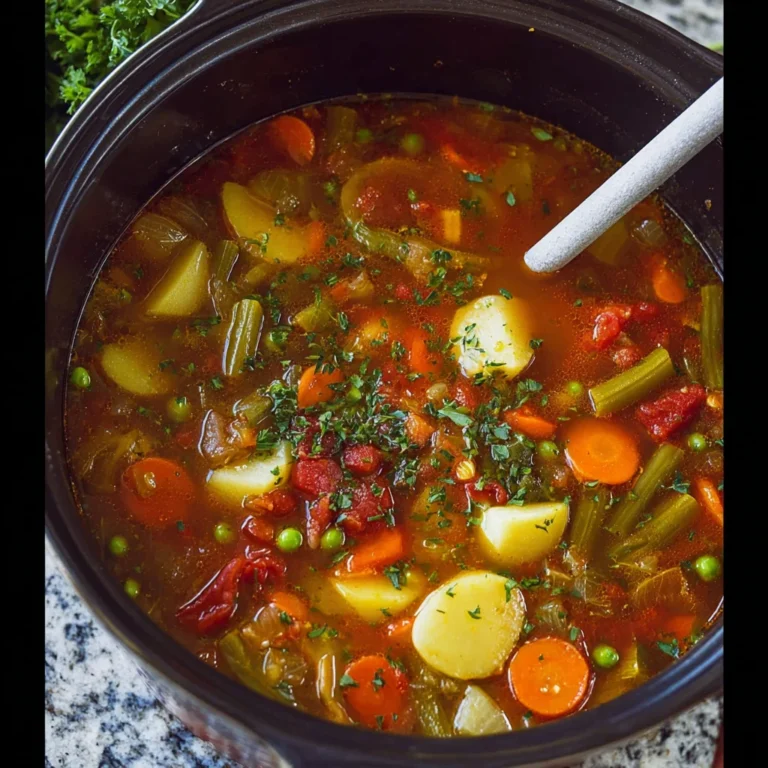 Easy Vegetable Soup Recipe Easy