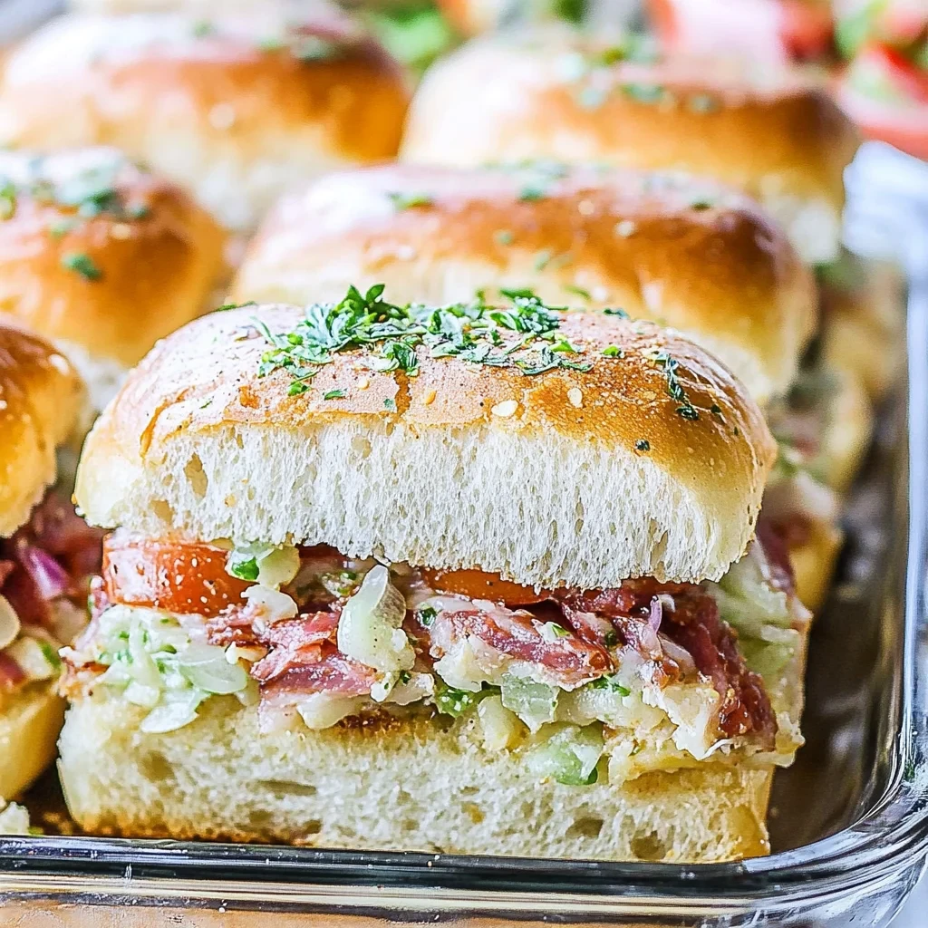 Family-Friendly Italian Grinder Sliders: Delicious Bite-sized Sandwiches for Any Occasion image-3