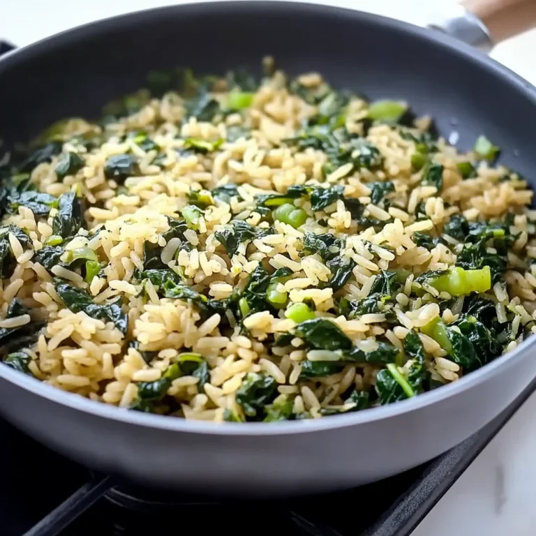 Flavorful Spinach Rice Recipe