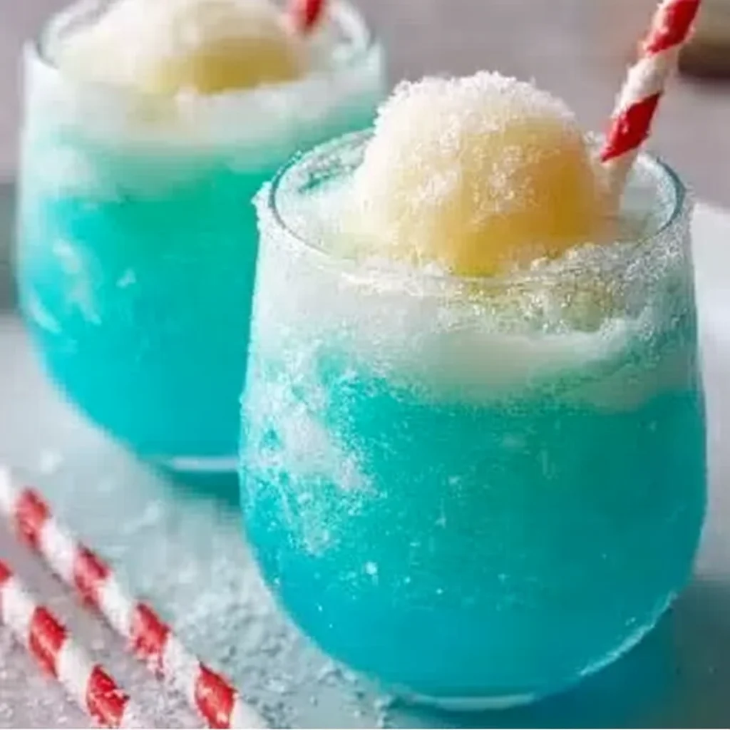 Frozen Snowball Punch step by step