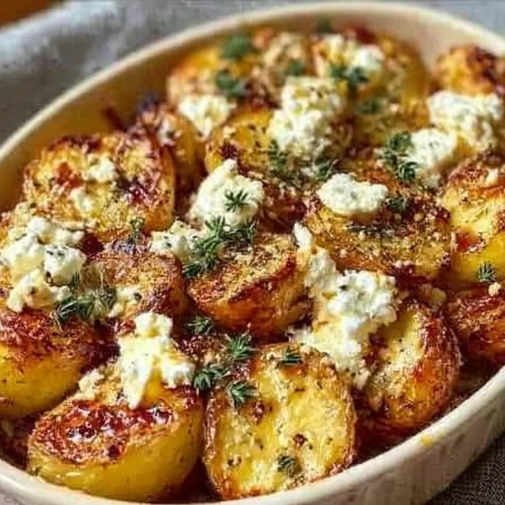 Greek Feta Roast Potatoes image-3
