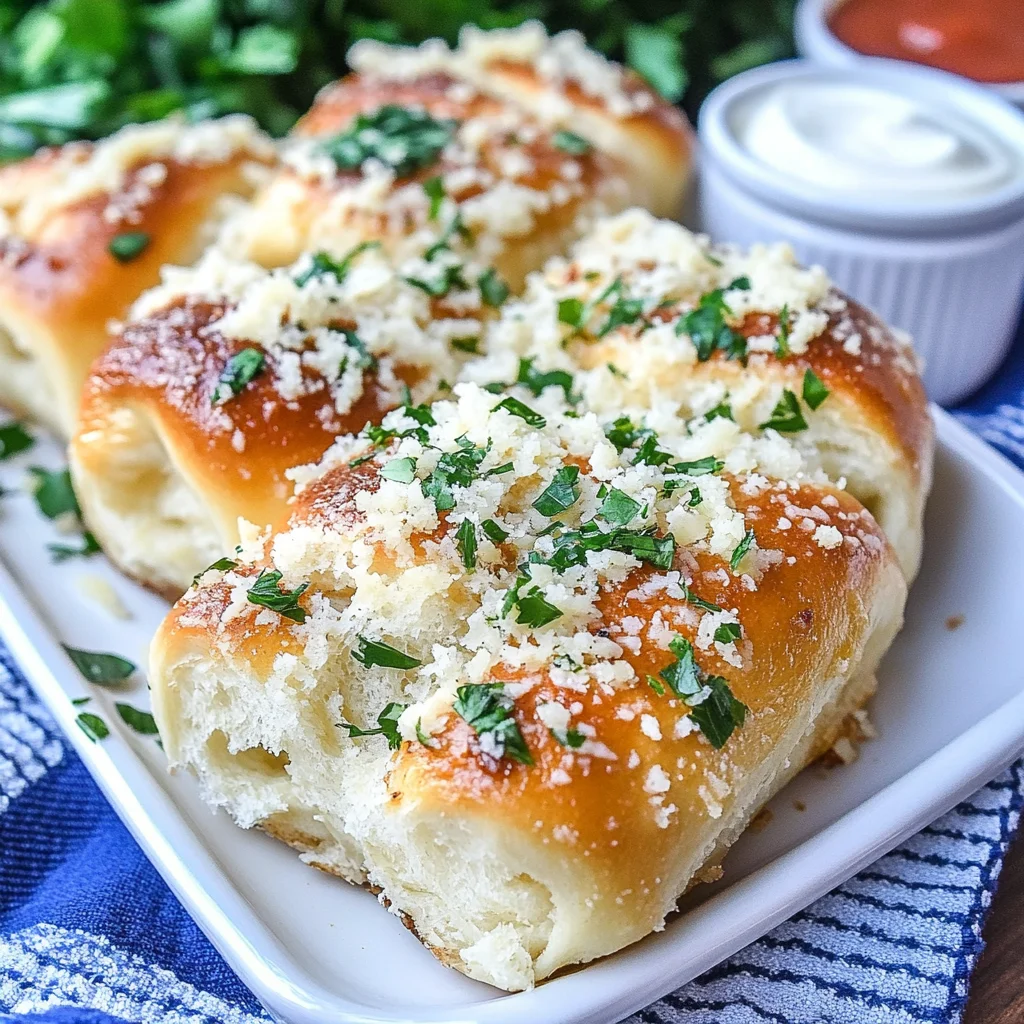 Hawaiian Garlic Rolls Recipe or Cheesy Hawaiian roll garlic bread step by step
