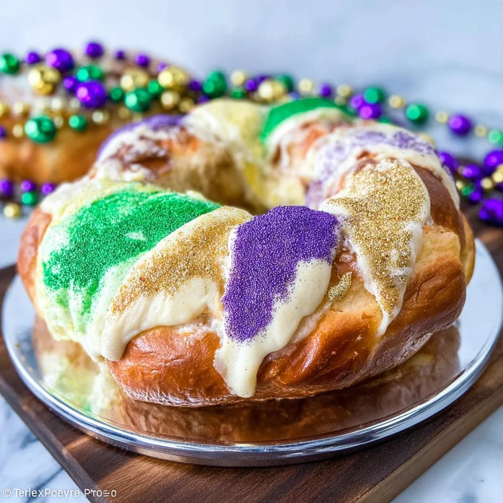 King Cake or Why buy a King Cake when you can make it even better at home step by step