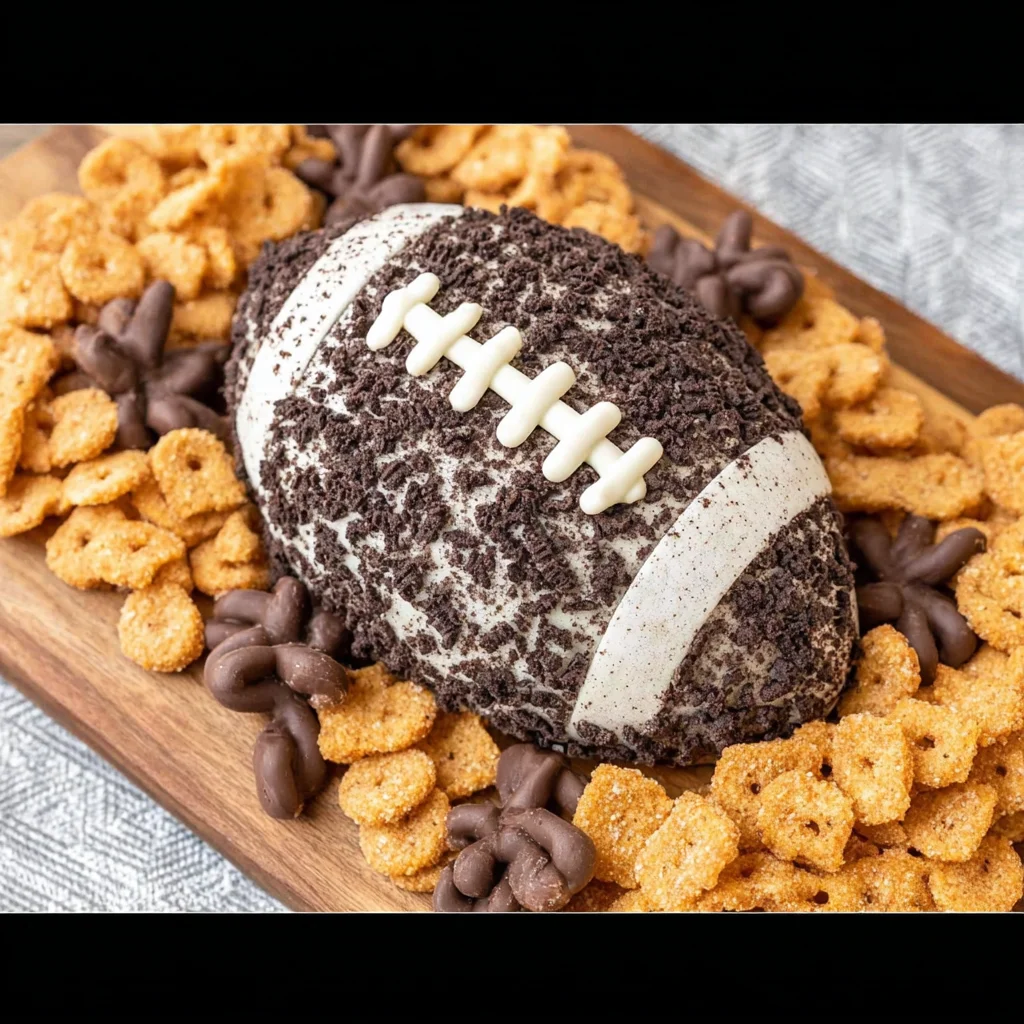 Oreo Dessert Cheese Ball Super Bowl Snack step by step