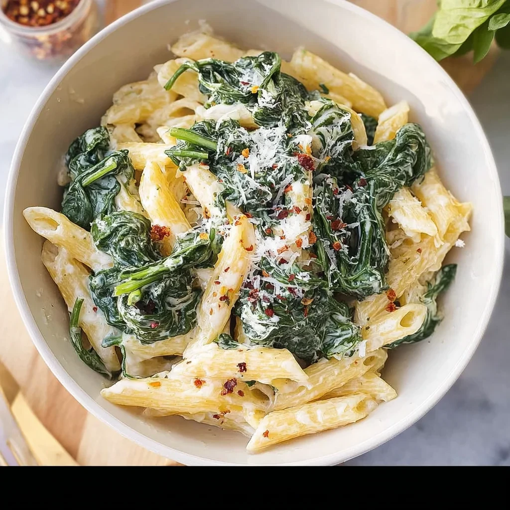 Quick Spinach Pasta image-3