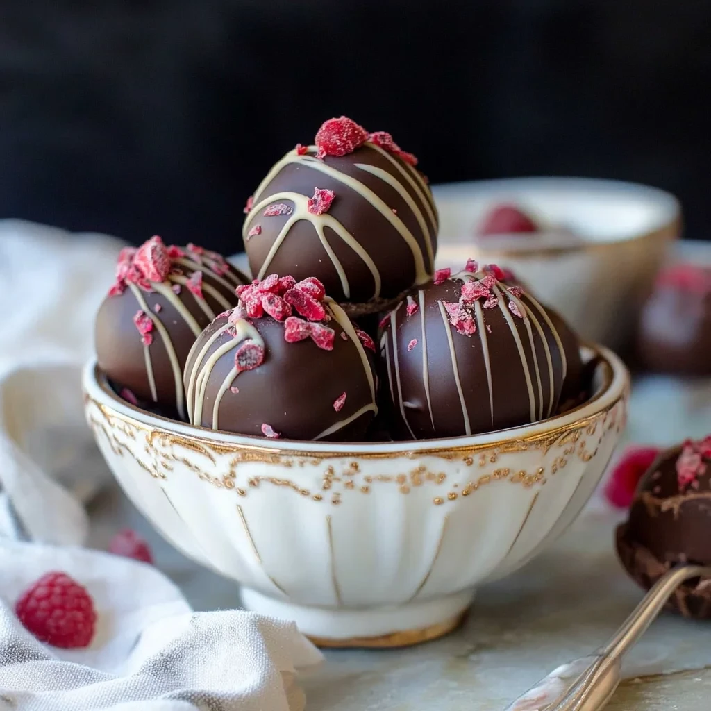 Raspberry Chocolate Truffle Recipe image-3