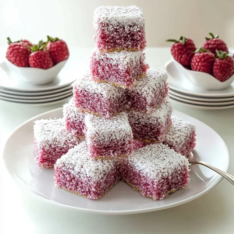 Raspberry Lamingtons Recipe