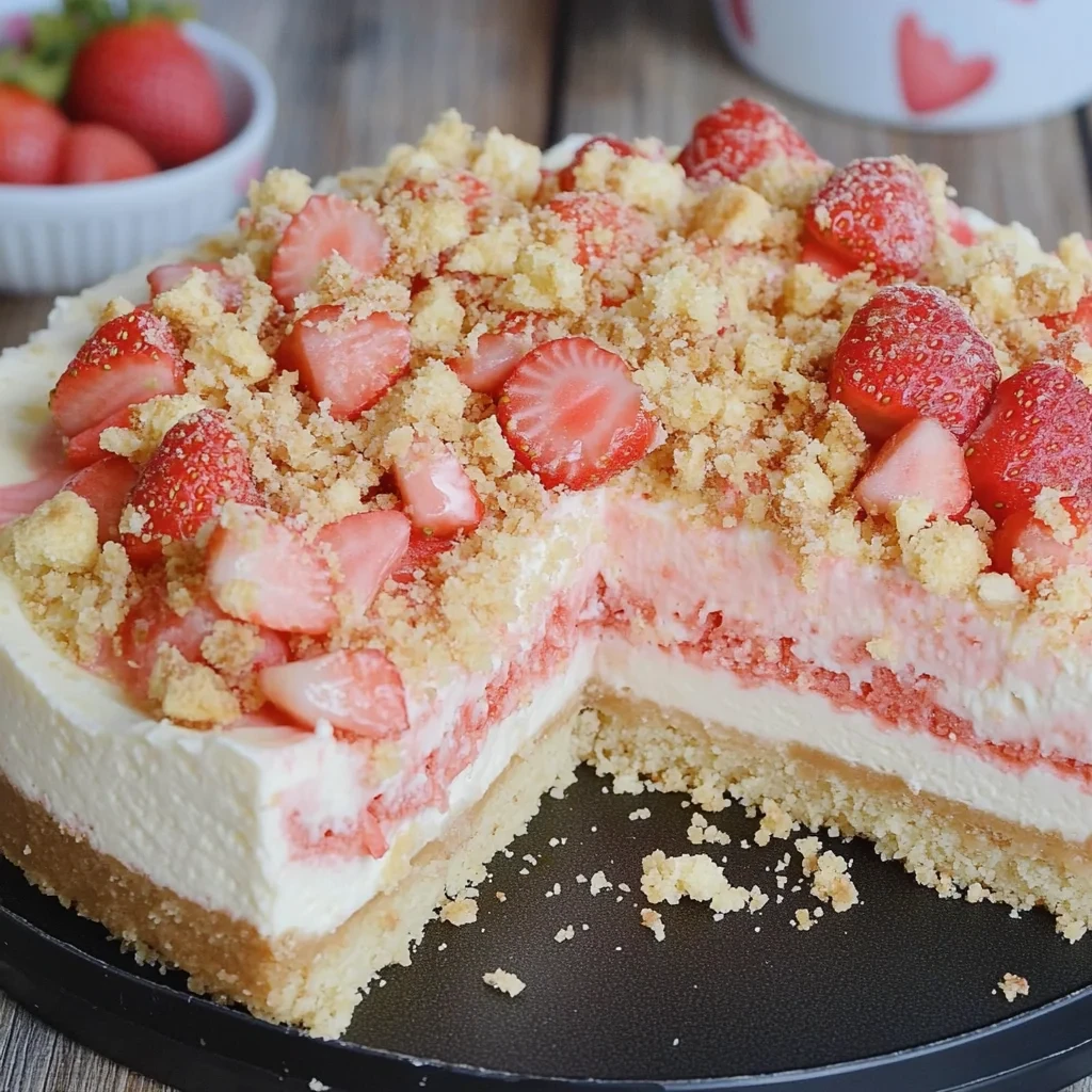 Strawberry Crunch Cheesecake image-3