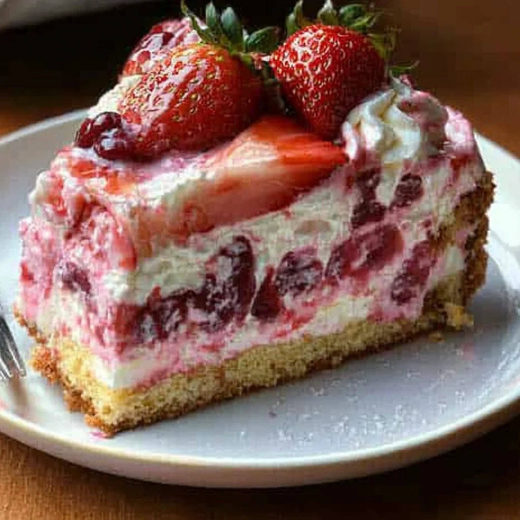 Strawberry Earthquake Cake - The Easiest Showstopping Dessert image-3