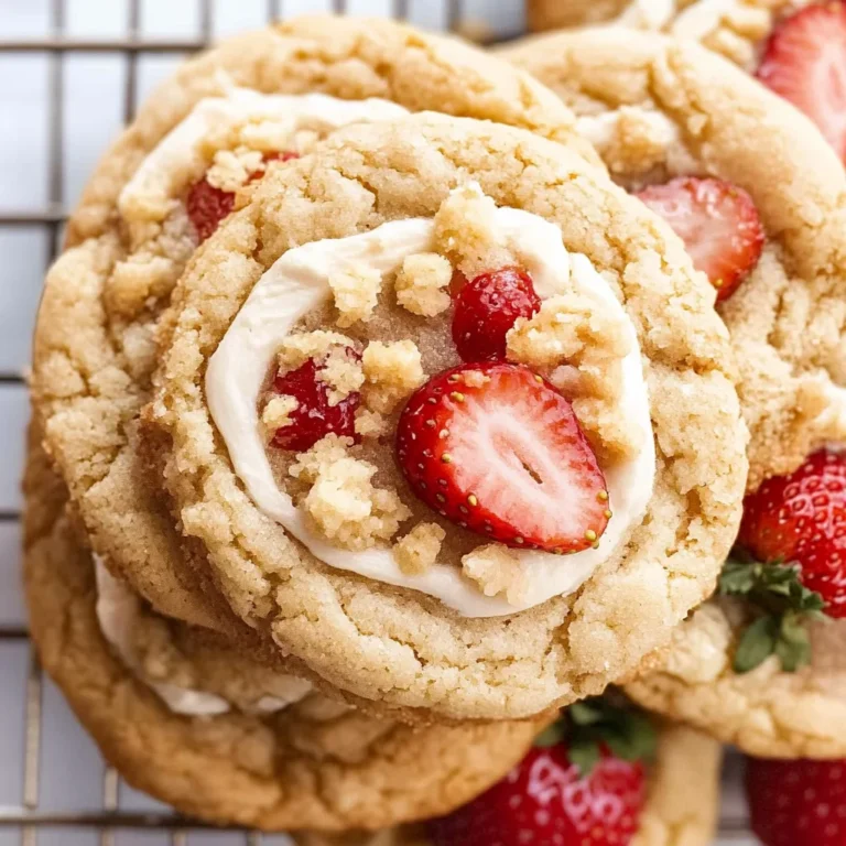 Strawberry Shortcake Cookies Recipe