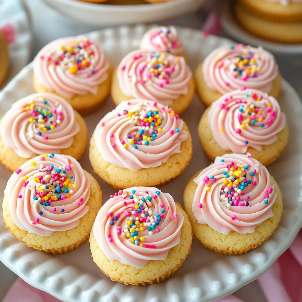 Sugar Cookie Cups with Cream Cheese Buttercream Frosting or Sugar Cookie Cups image-3
