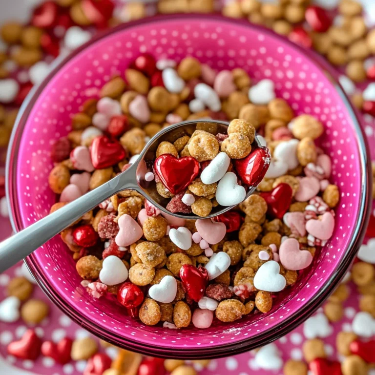 Valentine Sweet and Salty Snack Mix Recipe
