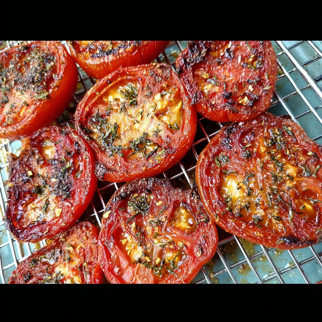 20-Minute Air Fryer Roasted Roma Tomatoes step by step