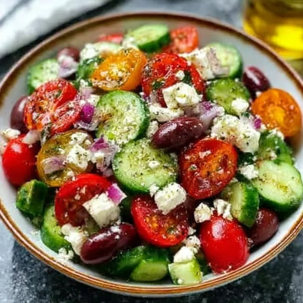 The Best Greek Salad Recipe for You or Make the best Greek salad with this easy recipe step by step