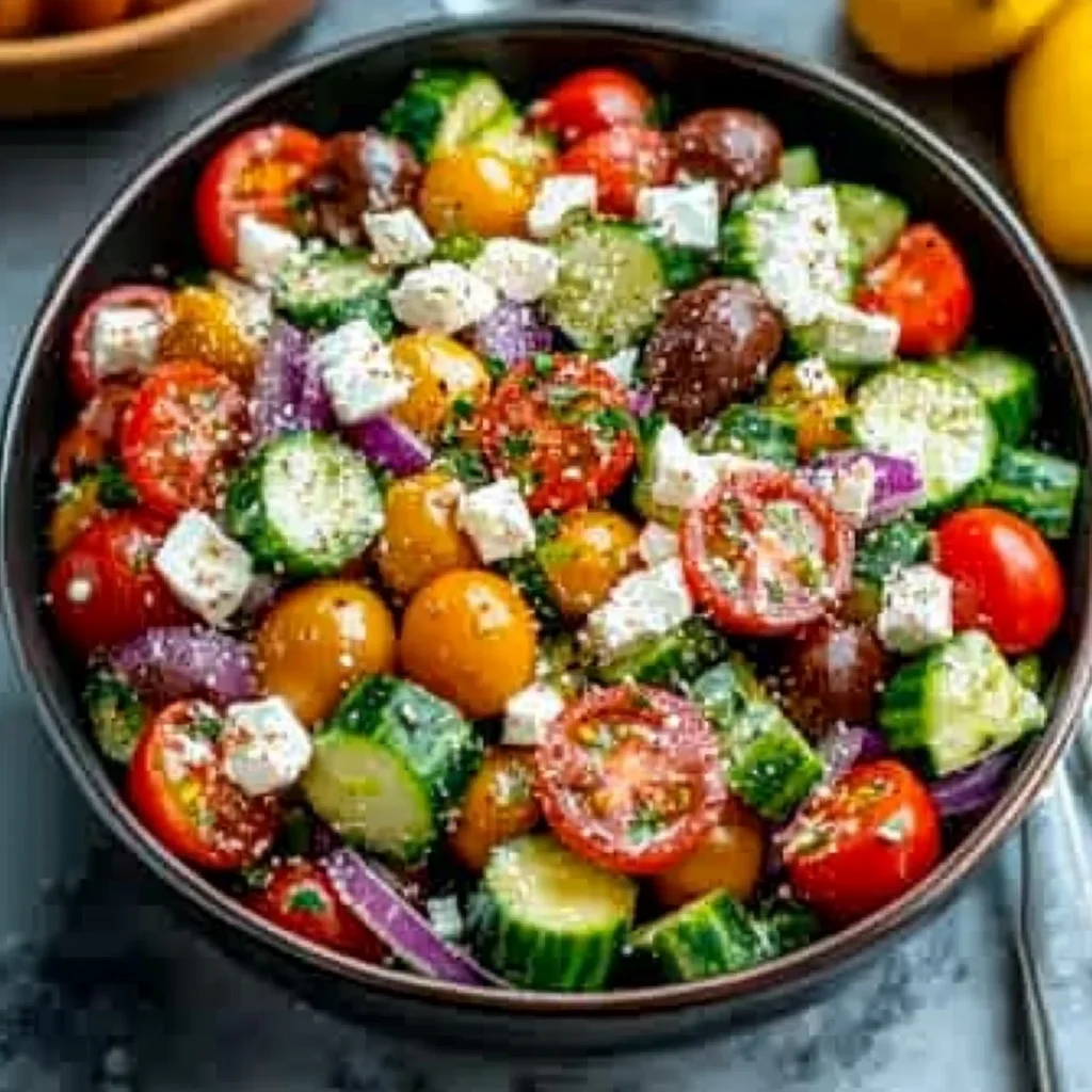 The Best Greek Salad Recipe for You or Make the best Greek salad with this easy recipe step by step