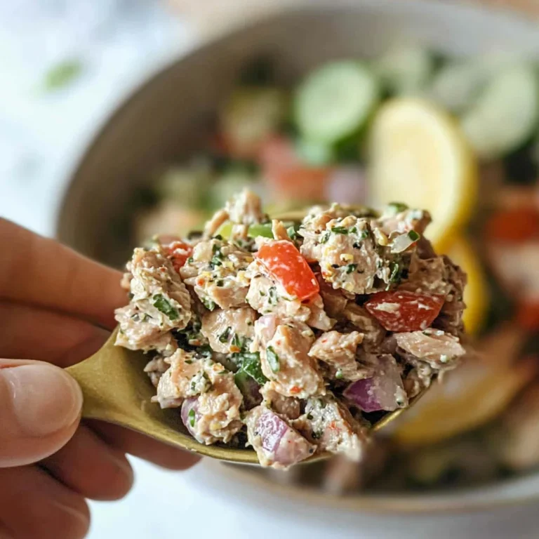 Quick Mediterranean Tuna Salad with No Mayo Recipe