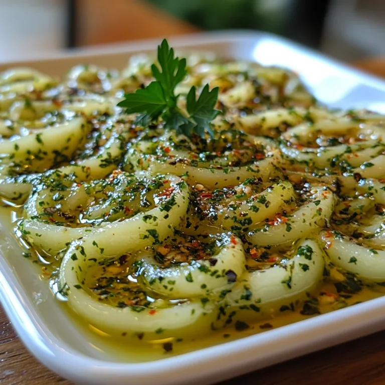 Garlic-Infused Zoodles with Olive Oil Recipe