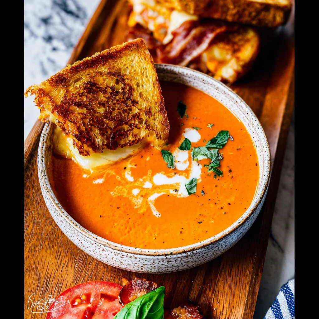 Creamy Tomato Bisque Soup or Tomato Bisque Soup Recipe step by step