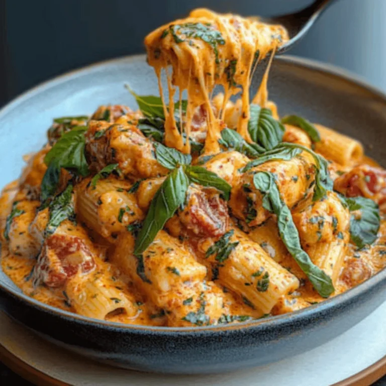 Creamy Tomato Garlic Pasta Recipe