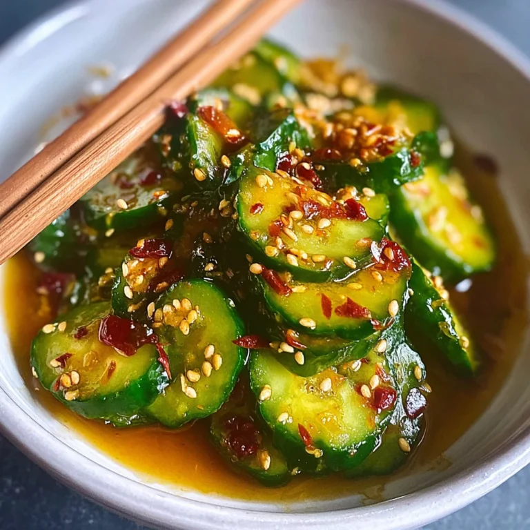 Easy Asian Cucumber Salad Recipe