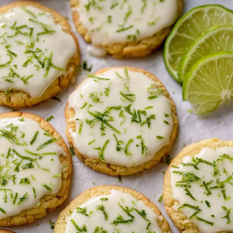 Key Lime Cookies Recipe