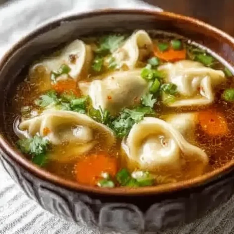 Potsticker Soup Recipe