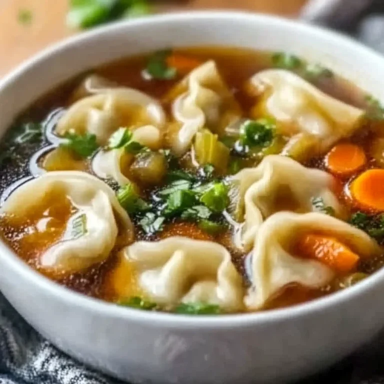 Potsticker Soup Recipe