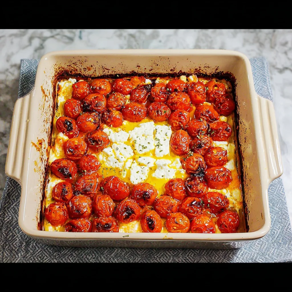 Recipe Title: Feta Pasta or The feta pasta that is gone viral on TikTok step by step