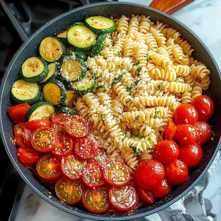 Best Weeknight Tomato Zucchini Pasta Recipe