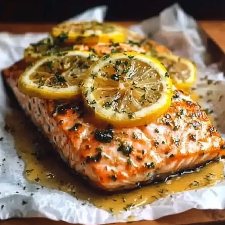 Garlic Butter Lemon Salmon Recipe