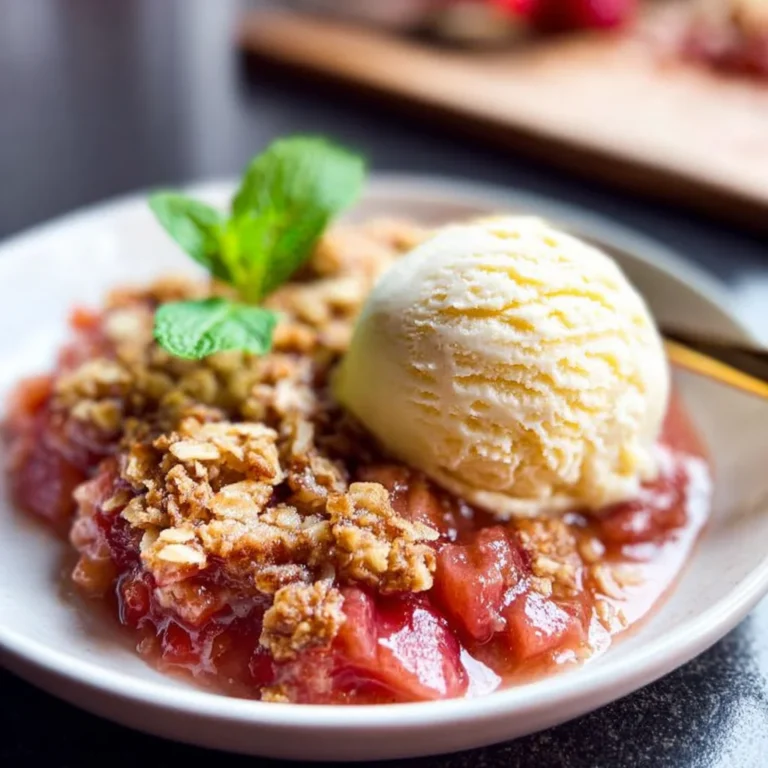 Grandma’s Rhubarb Crisp Recipe