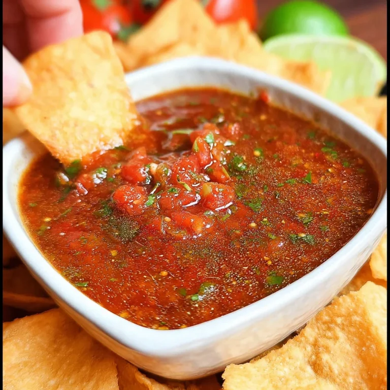 Homemade Salsa Recipe Easy